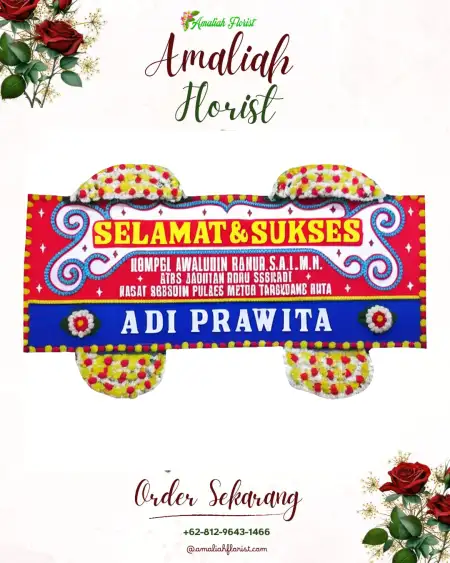 Papan Bunga Ucapan Selamat Rao Utara